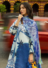 Mushq | Blue & White - Lawn Collection