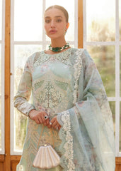 Crimson | Aqua - Lawn With Chiffon Dupatta Collection
