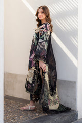 Baroque | Black Multi(DW) - Luxury Lawn Collection 2025
