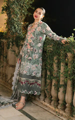 Asifa & Nabeel | Pista Green - Lawn Collection