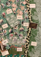 Asifa & Nabeel | Pista Green - Lawn Collection