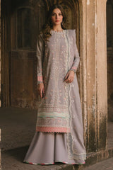Bin Ilyas | Grey - Cotton Chikankari Collection
