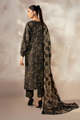 Iznik | Grey Brown - Embroidered Digital Printed Lawn Collection