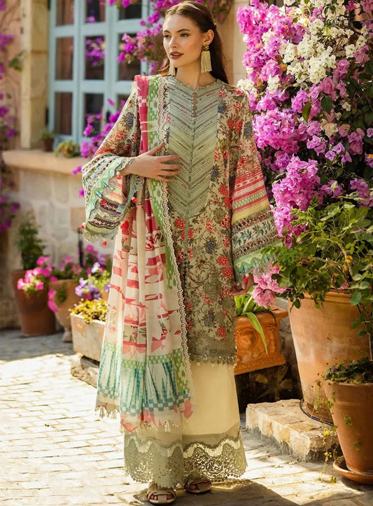 Elaf Giardino ELK-01B | Ivory - Lawn Collection 2025