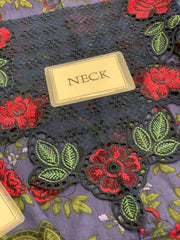 Iznik EFL-12 | Blue & Red - Lawn Collection