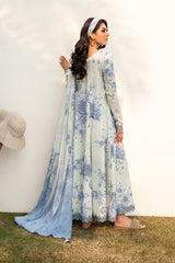 Iznik UE-392A | Aqua Green - Lawn Collection 2025