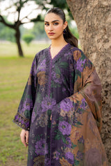 Baroque | Navy Blue - Lawn Collection
