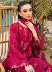 Elaf | Shocking Pink - Chikankari Collection