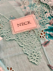 Iznik | Sky Blue - Printed Lawn Chikankari Collection