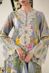 Maria B MPS-2604-A | Grey - Printed Lawn Collection