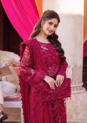 Kanwal Malik | Shocking Pink - Net Collection