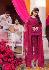 Kanwal Malik | Shocking Pink - Net Collection