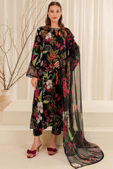 Iznik | Black Multi - Lawn Collection