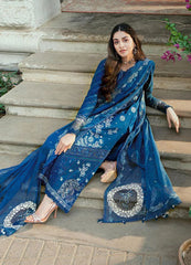 Qalamkar | Zinc - Lawn Collection