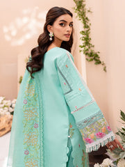 Parishay | Aqua Green - Cotton chikankari Collection