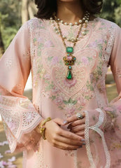 Sardinia | Peach - Cotton Chikankari Collection