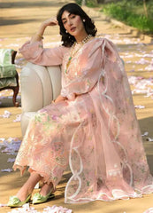 Sardinia | Peach - Cotton Chikankari Collection