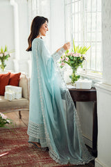 Azure | Sky Blue - Semi Pure Chiffon Collection