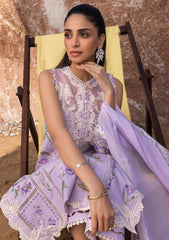 Crimson | Light Purple - Luxury Lawn Collection