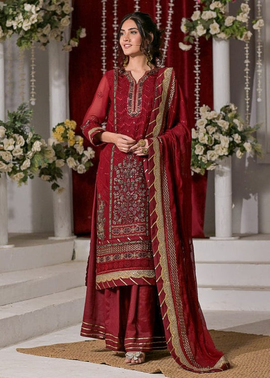 Baroque | Maroon - Chiffon Collection