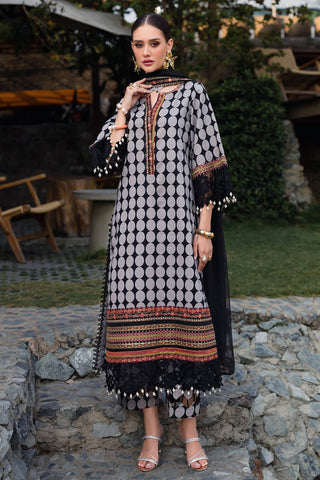 Charizma | Black & White - Lawn Collection