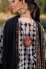 Charizma | Black & White - Lawn Collection
