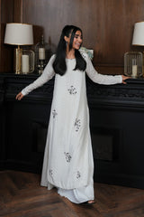 Lulusar | White - Raw Silk Collection
