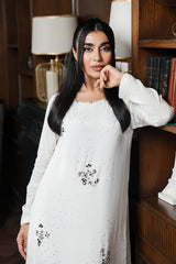 Lulusar | White - Raw Silk Collection