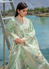 Crimson Green Luxury Lawn Embroidery New Arrival 3pc