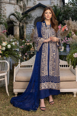Azure Blue Formal Collection Chiffon 3pc