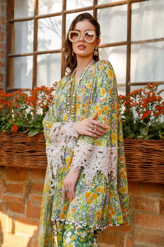MARIA B Mprints Spring Summer Collection green