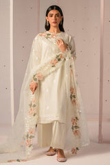 Cross Stitch  Luxury Lawn Chikankari Embroidery Dress