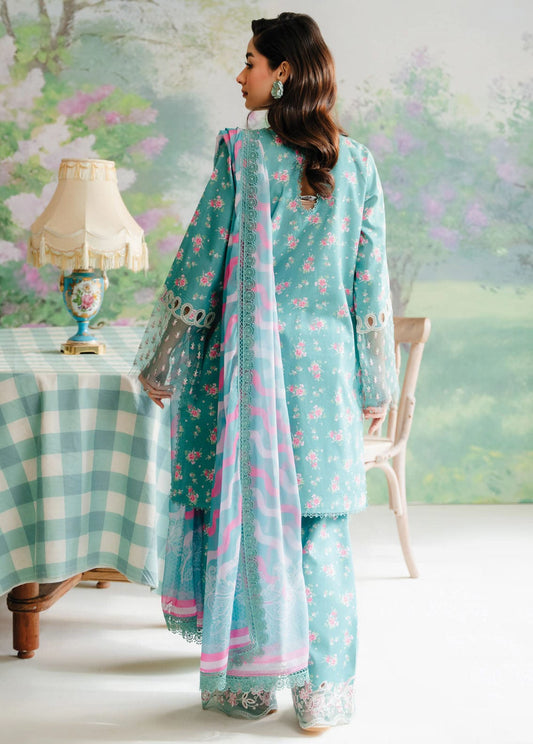 Afrozeh Frozi Digital Emb New Arrival Lawn 3pc