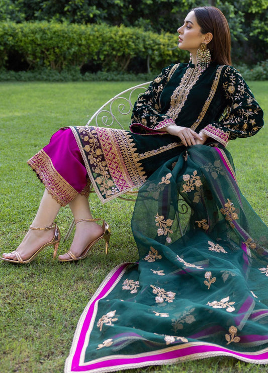 Z.C Green Formal Collection Velvet COLLECTION